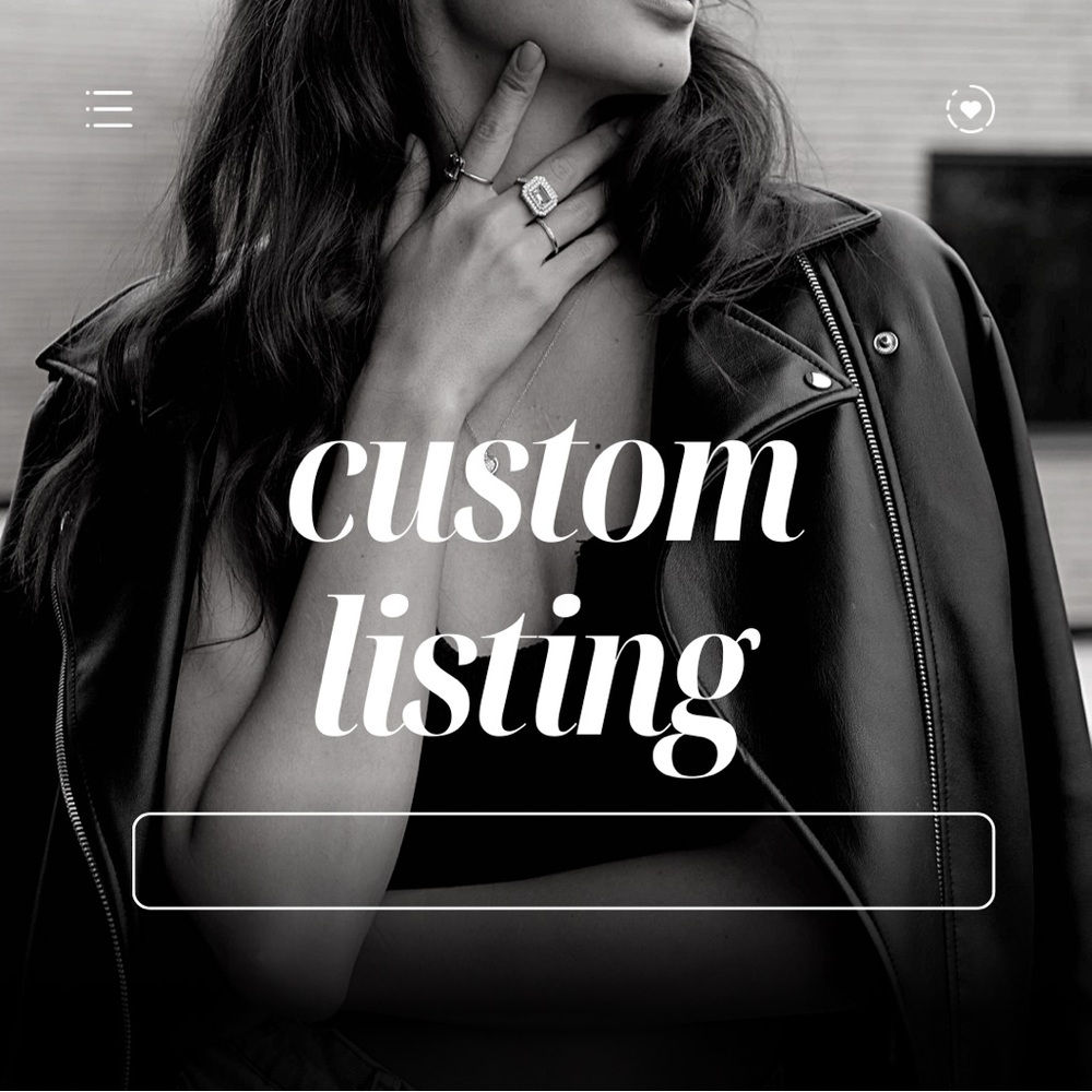 Custom listing RM item # 10